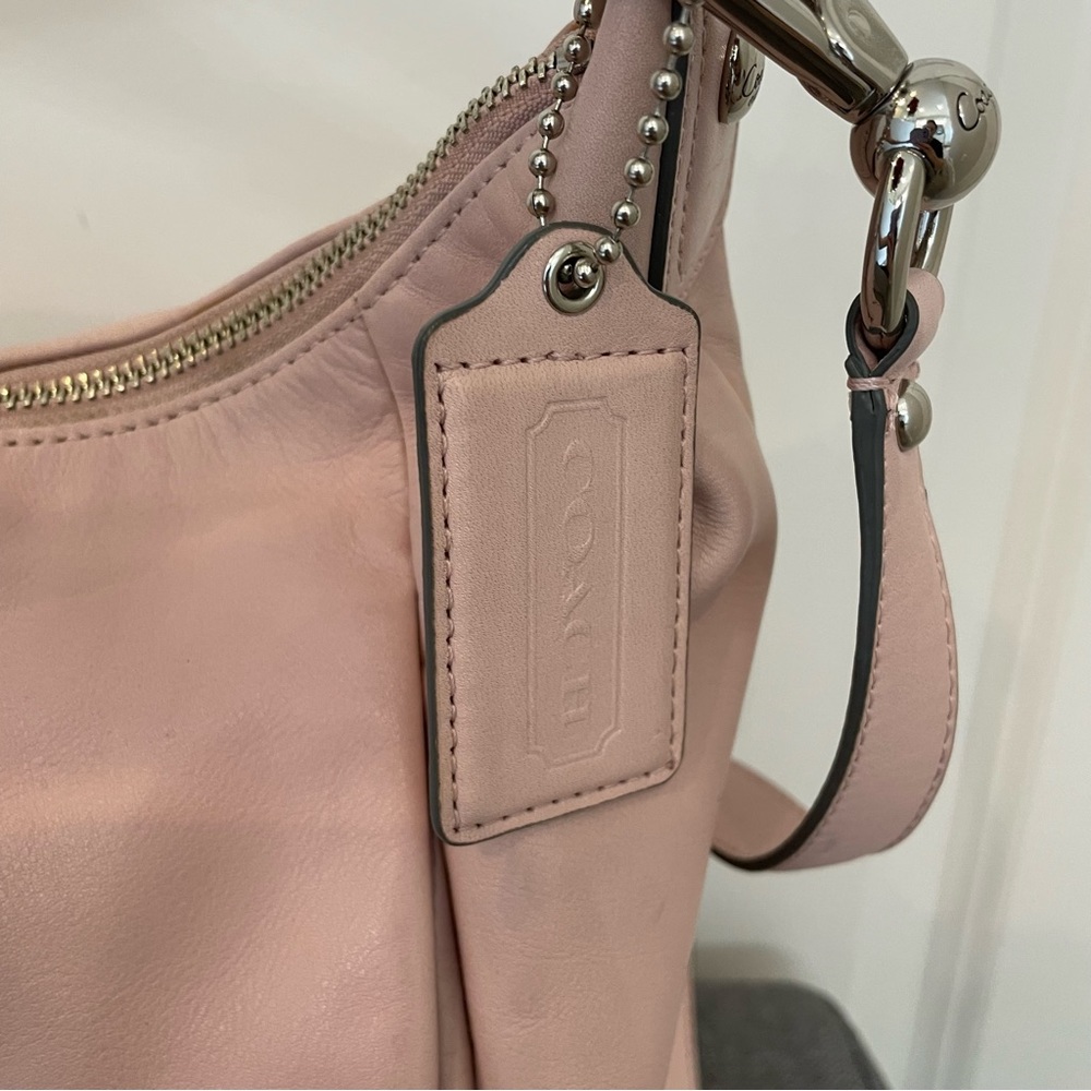 COACH Kristin Hobo Bag Convertible Crossbody - Pink - Picture 5 of 16